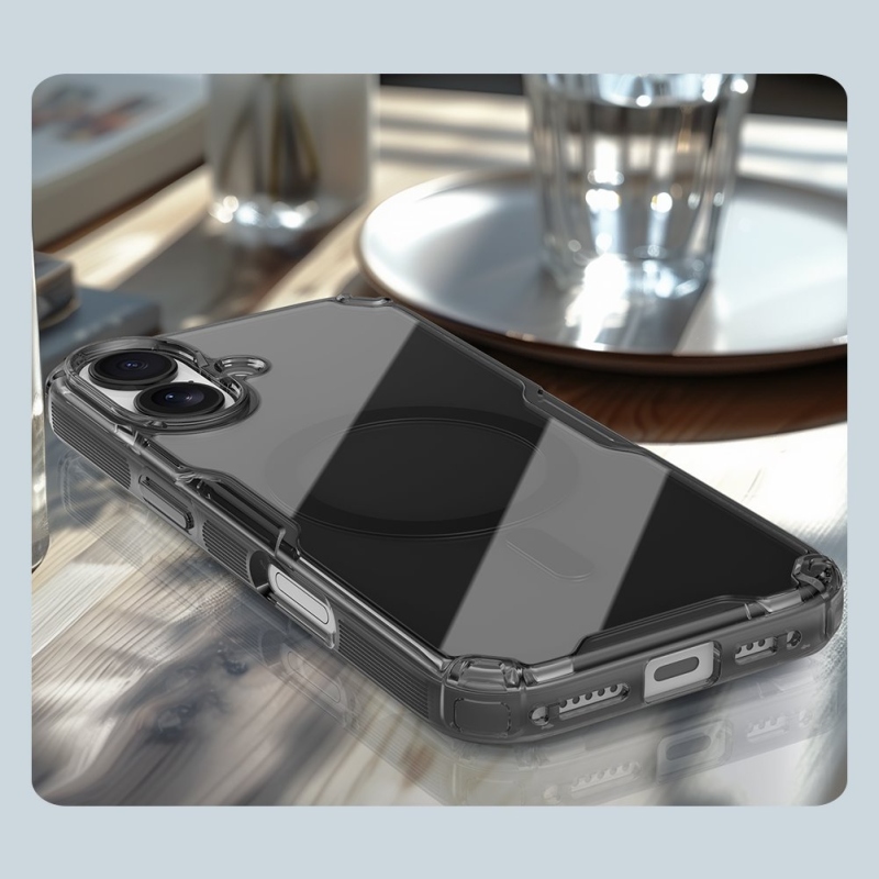 Nillkin Nature TPU PRO Magnetický kryt pre Apple iPhone 17 Transparent Black