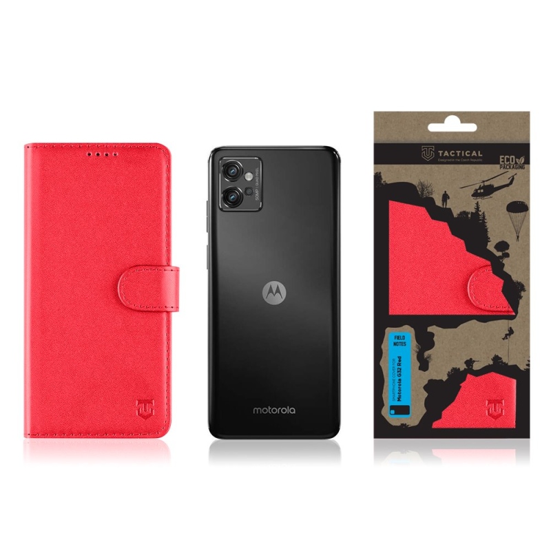 Tactical Field Notes pre Motorola G32 Red