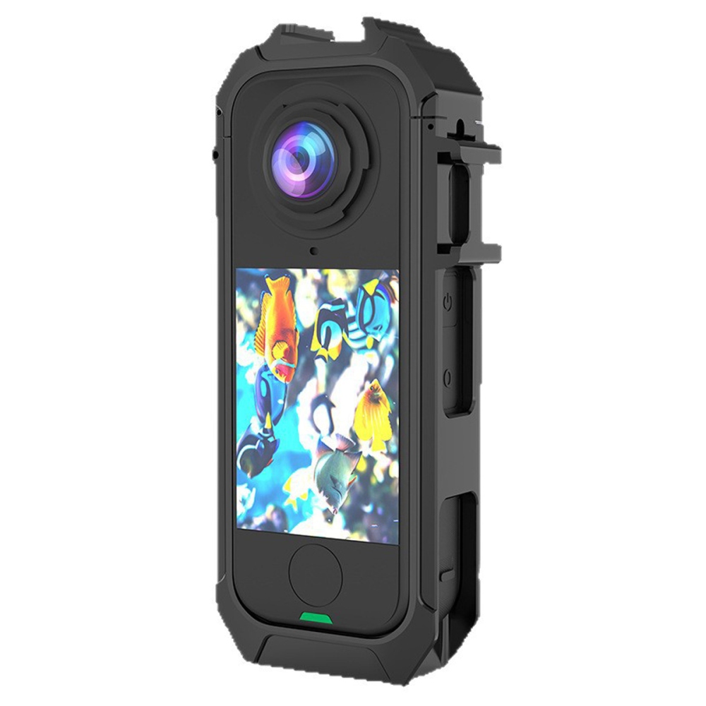 Ochranný rám s rýchloupínaním a dvoma držiakmi príslušenstva pre Insta360 X4 Air