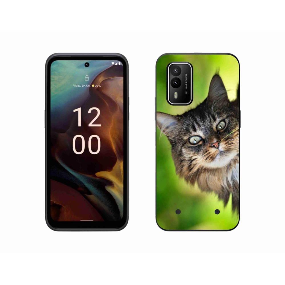 Gélový kryt mmCase na Nokia XR21 - mačka 3