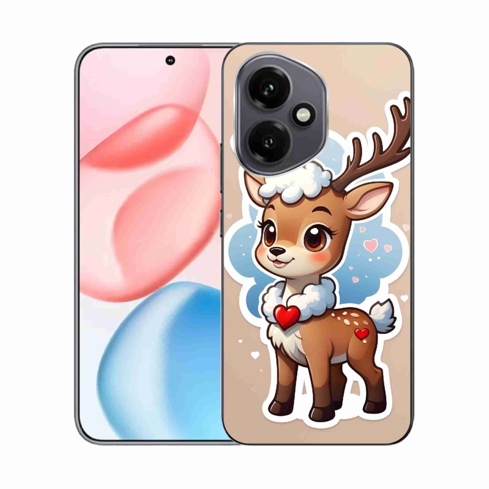 Gélový kryt mmCase na Honor 400 - kreslený sob