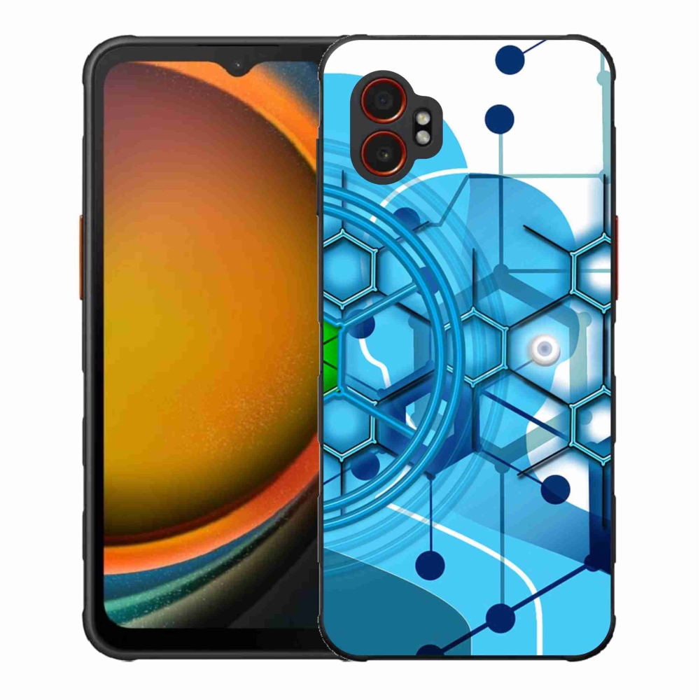 Gélový kryt mmCase na Samsung Galaxy Xcover 7 Pro - abstraktný vzor 2