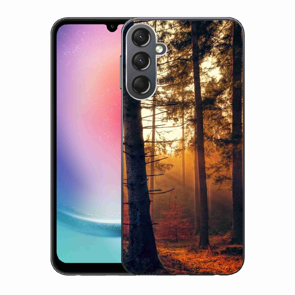 Gélový obal mmCase na Samsung Galaxy A24 - les