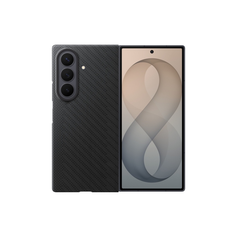 EF-KF976SBE Samsung Carbon – magnetické puzdro pre Galaxy Z Fold 8, farba Ultra Black