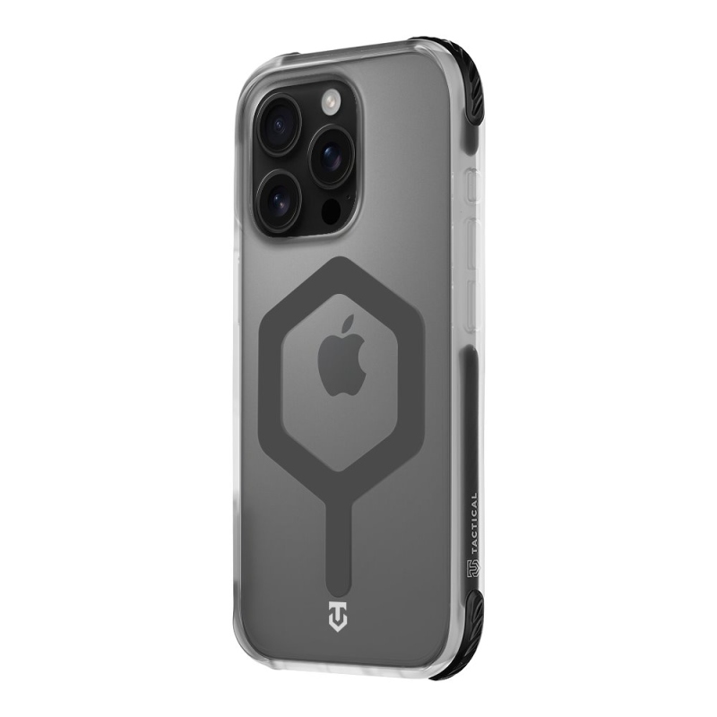Taktický kryt MagForce Hexagon pre Apple iPhone 16 Pro T-Black