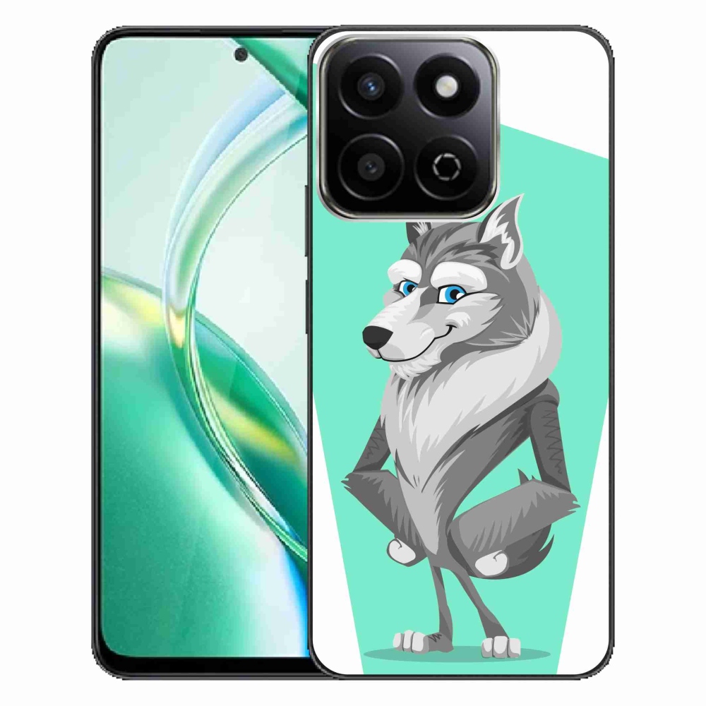 Gélový kryt mmCase na Honor 200 Smart 5G - kreslený vlk
