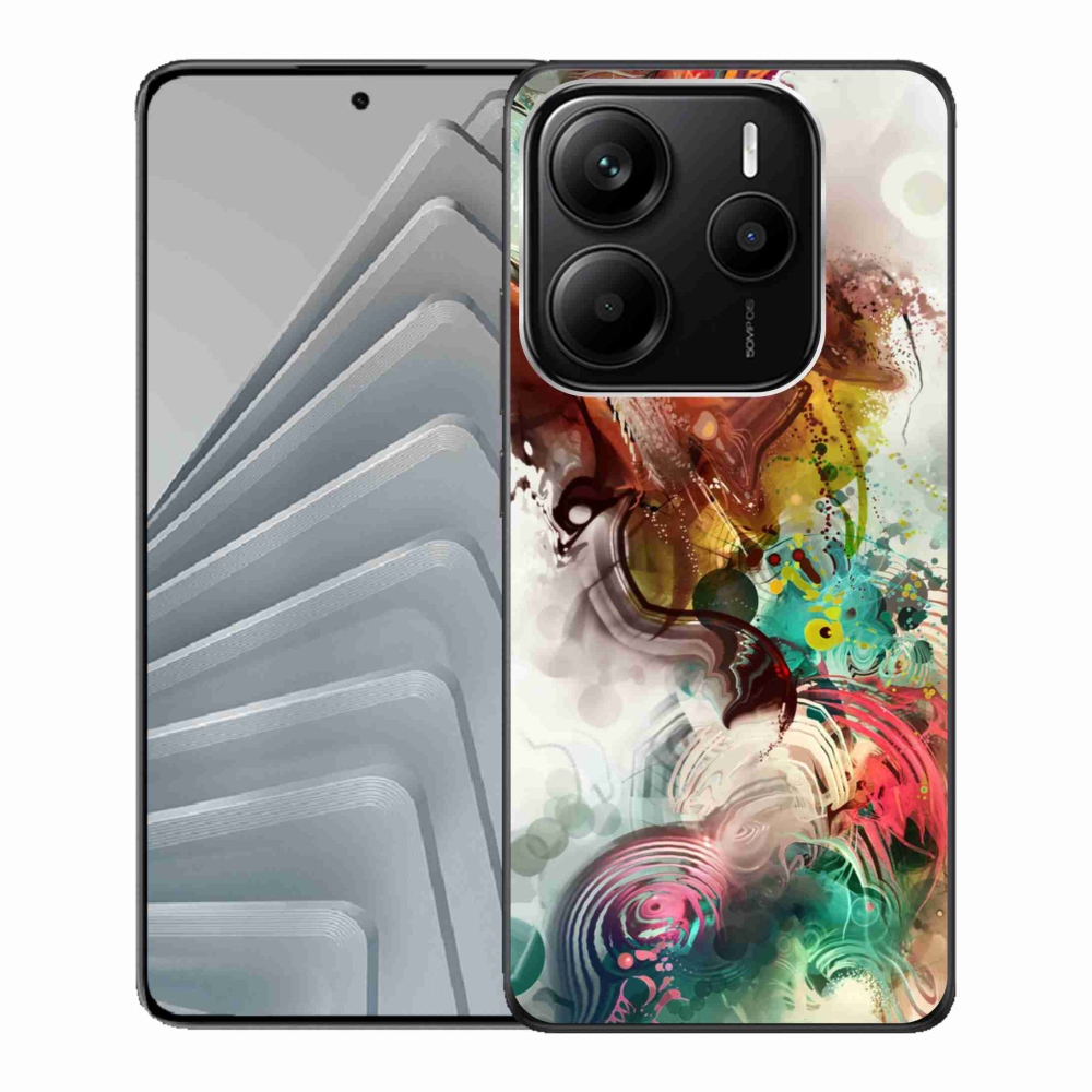 Gélový kryt mmCase na Xiaomi Redmi Note 14 5G - abstrakt 1
