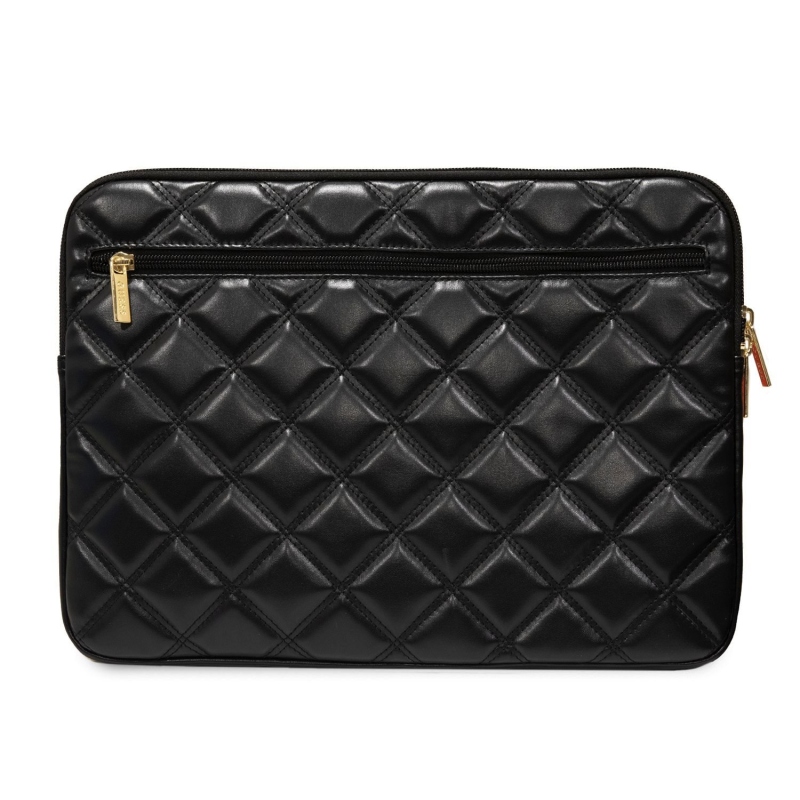 Guess PU Quilted 4G Metal Logo Obal na Notebook 13/14