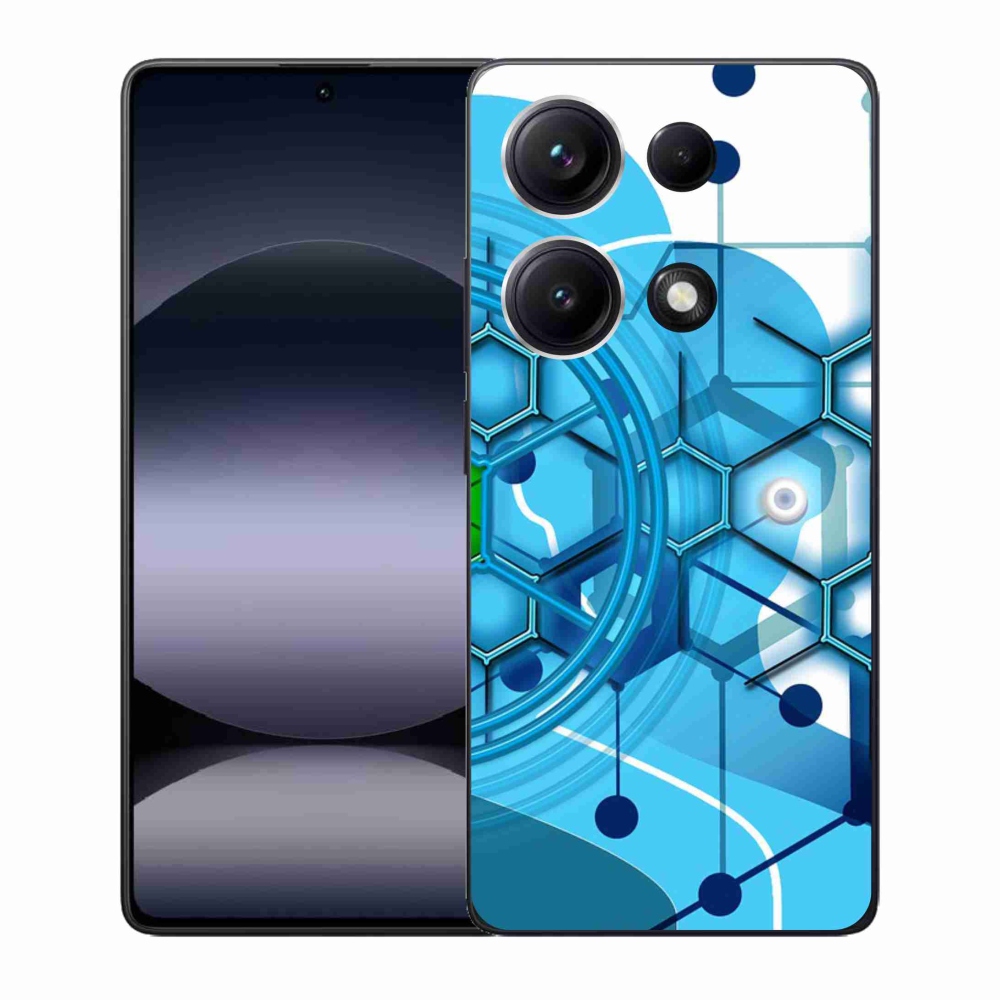 Gélový kryt mmCase na Xiaomi Redmi Note 14S - abstraktný vzor 2