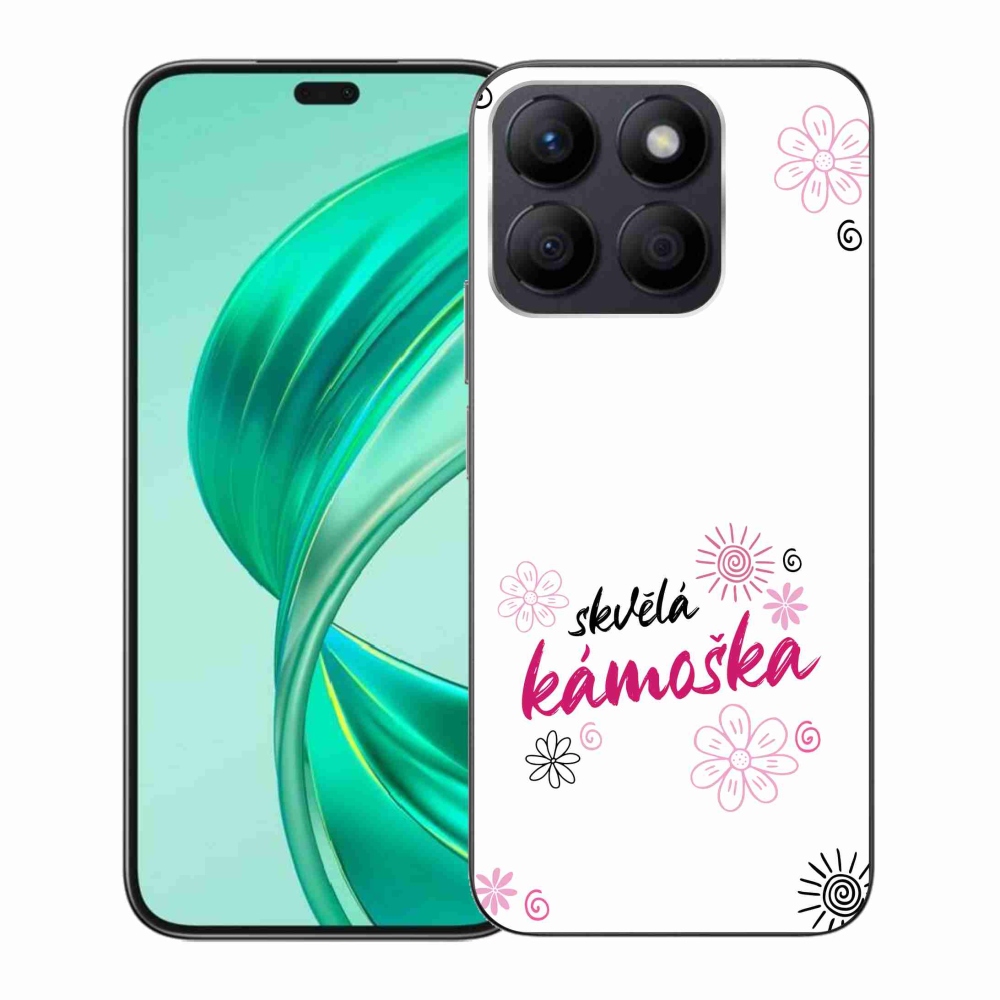 Gélový kryt mmCase na Honor X8b - skvelá kamoška biele pozadie
