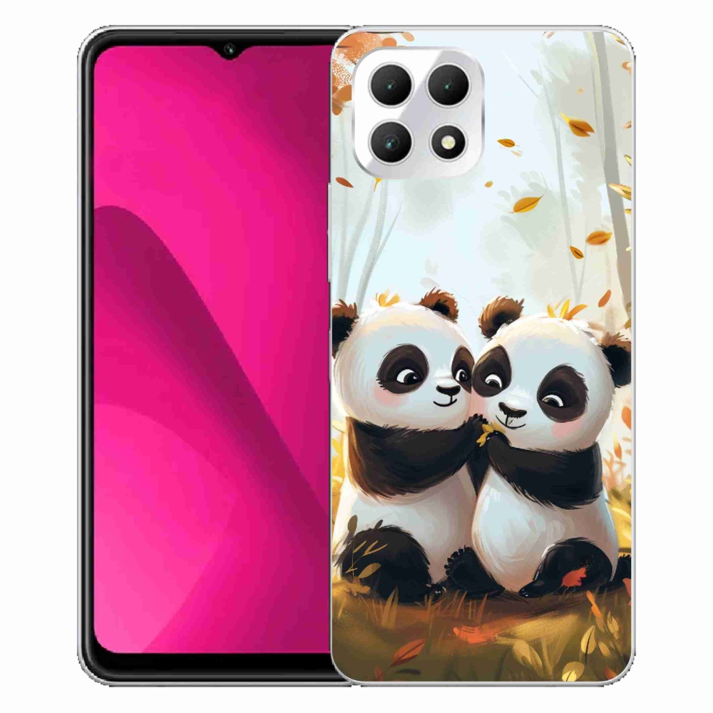 Gélový kryt mmCase na T-Mobile T Phone 2 - pandy