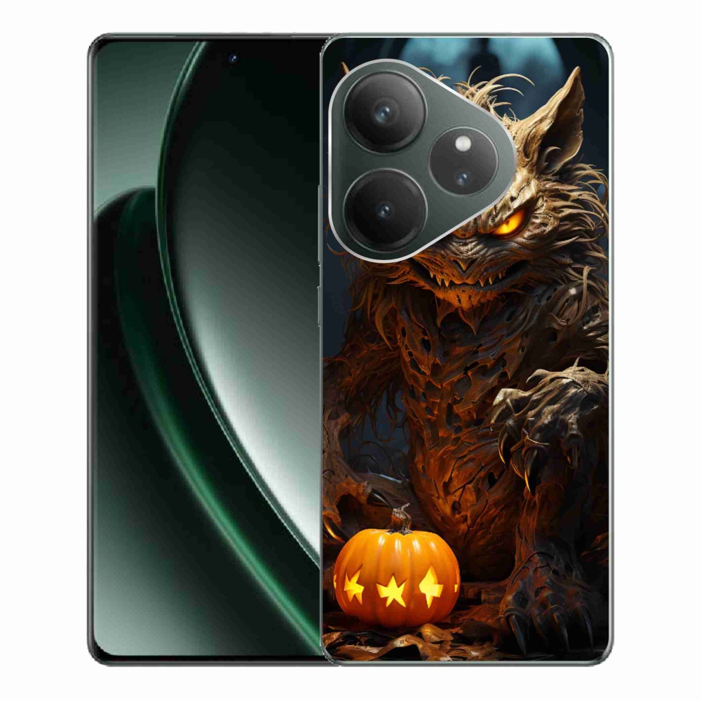 Gélový kryt mmCase na Realme GT 6 5G/GT 6T 5G - halloweenska príšera