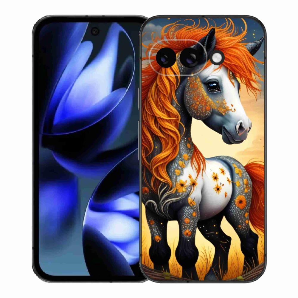 Gélový kryt mmCase na Google Pixel 9a - farebný poník