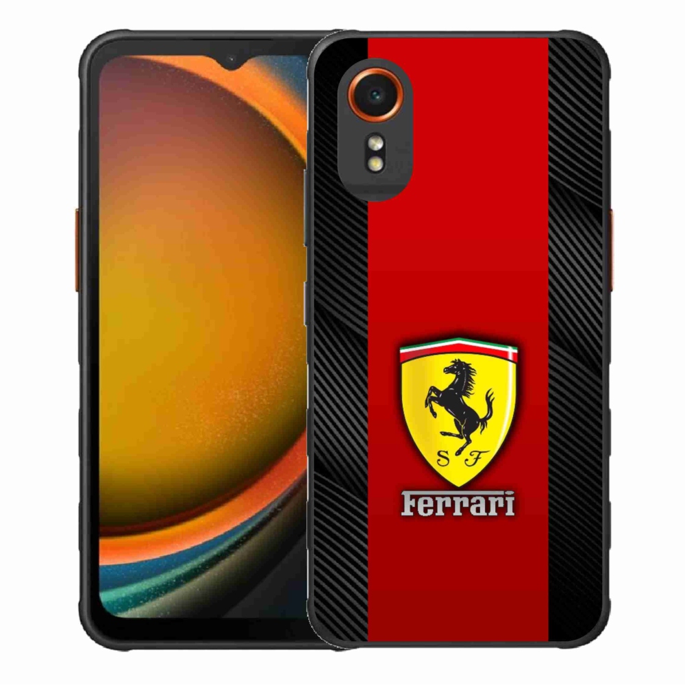 Gélový kryt mmCase na Samsung Galaxy Xcover 7 - ferrari