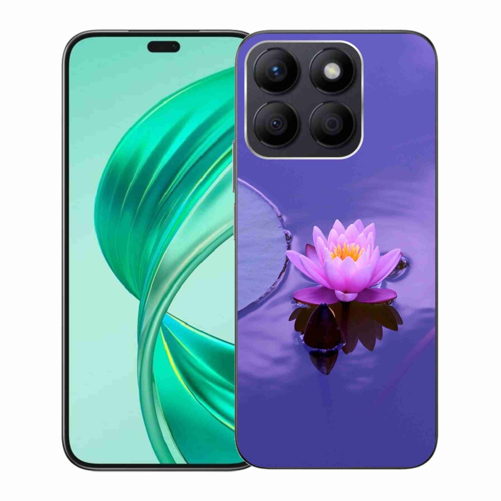 Gélový obal mmCase na Honor X8b - kvet na hladine