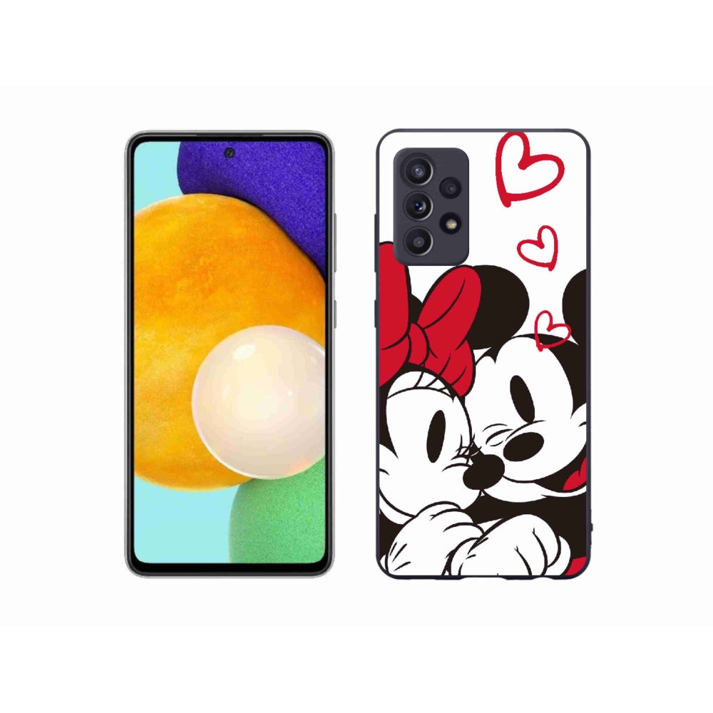 Gélový kryt mmCase na Samsung Galaxy A52s 5G - mínnie a mickey