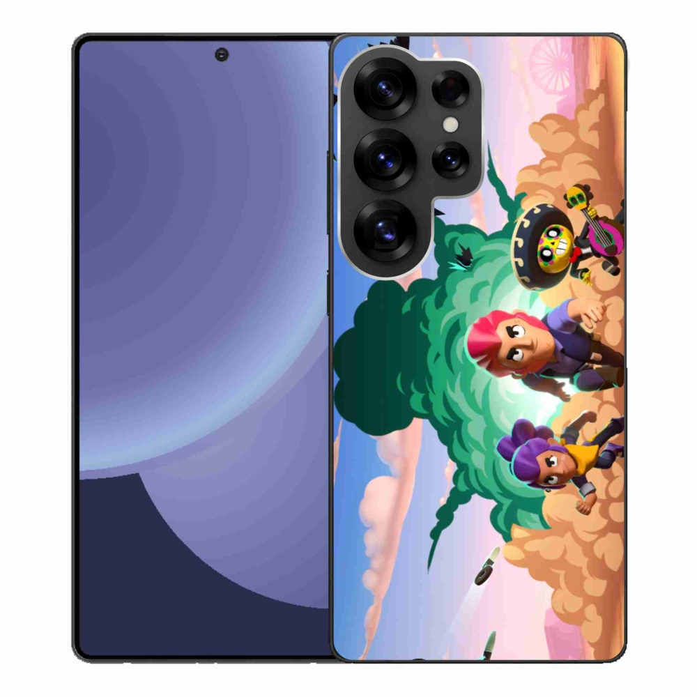 Gélový kryt mmCase na Samsung Galaxy S25 Ultra - brawl stars