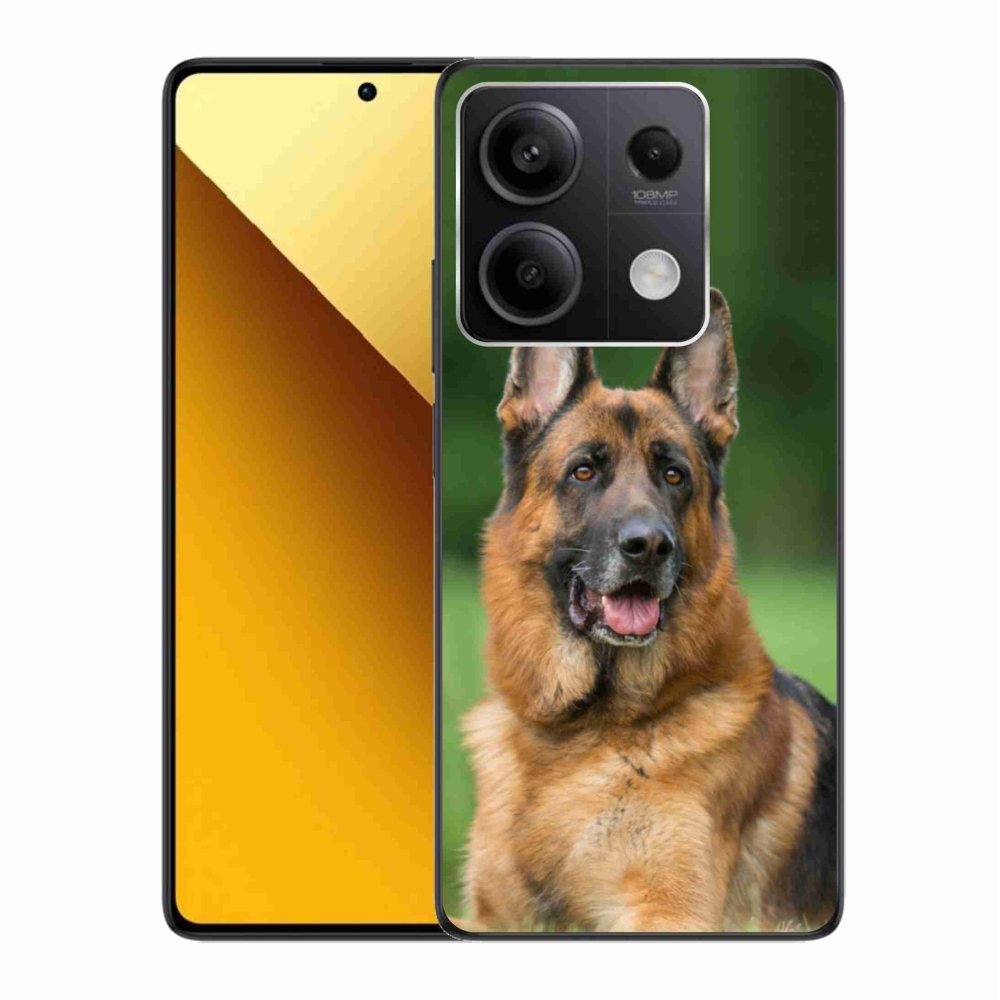 Gélový kryt mmCase na Xiaomi Redmi Note 13 5G - nemecký ovčiak