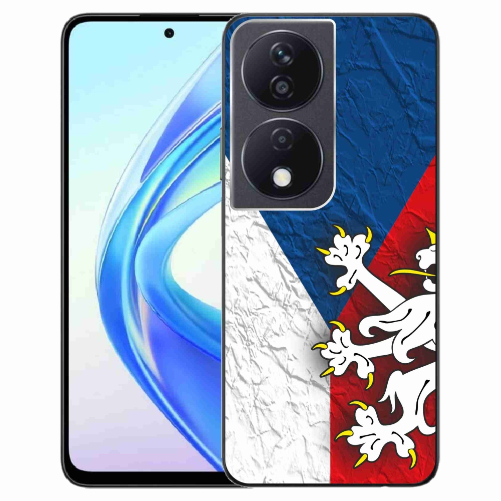 Gélový kryt mmCase na Honor X7b/Honor 90 Smart - česká vlajka 1
