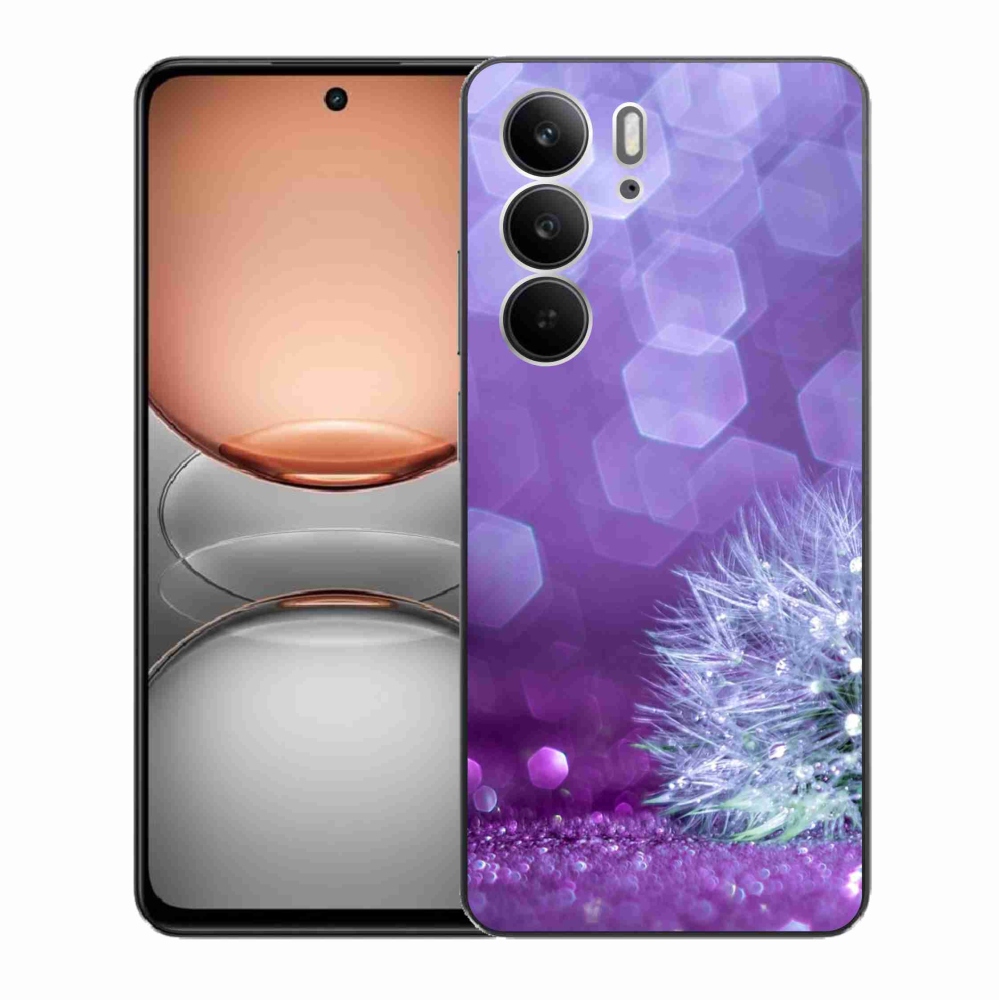 Gélový kryt mmCase na Realme C75 - odkvitnutá púpava 2