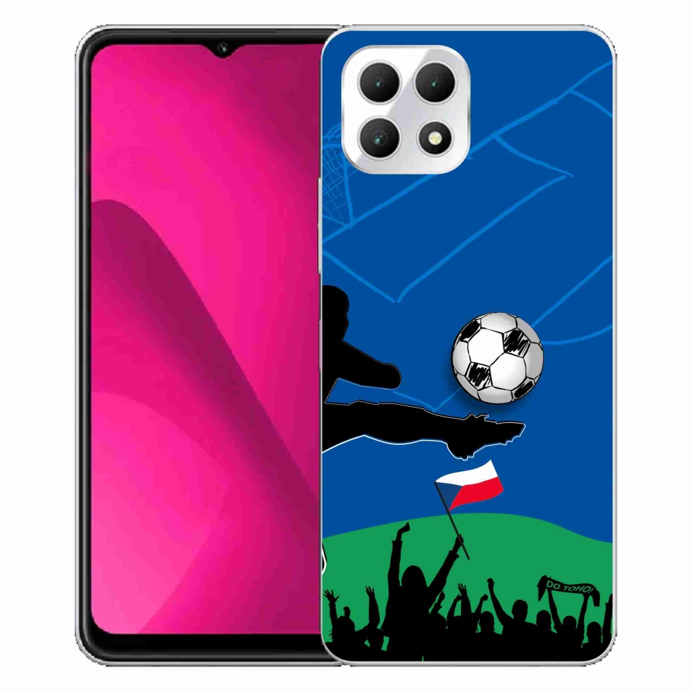 Gélový kryt mmCase na T-Mobile T Phone 2 - fanúšikovia futbalu