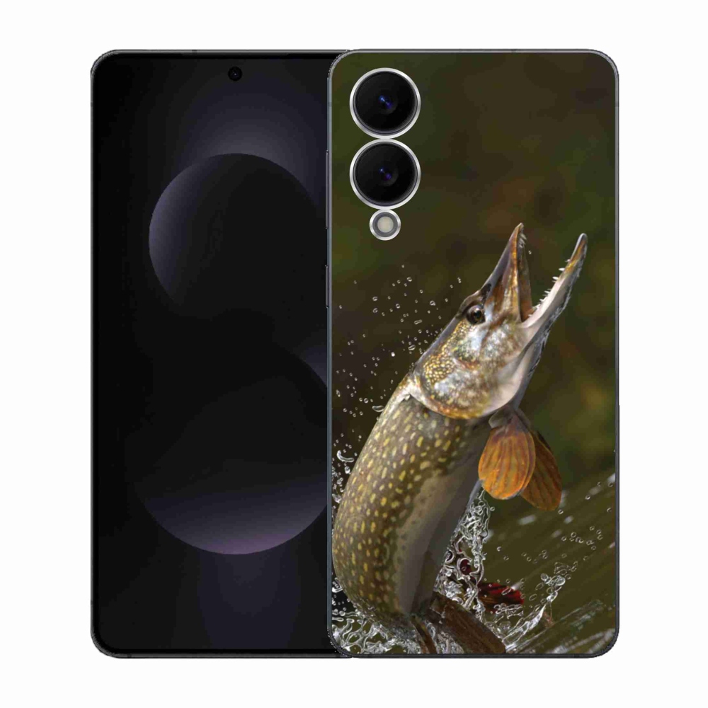 Gélový kryt mmCase na Samsung Galaxy S25 Edge - šťuka