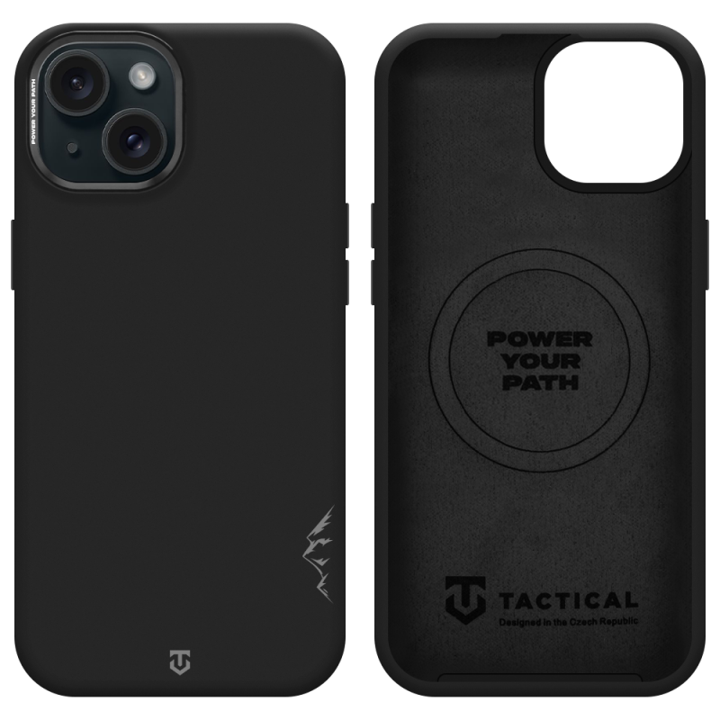 Tactical MagForce Velvet Smoothie 2.0 – puzdro pre Apple iPhone 15 v farbe Asphalt