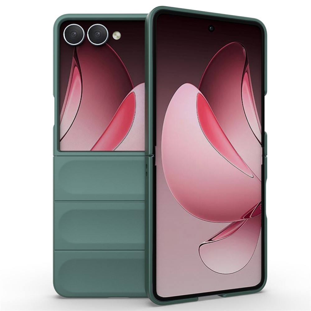 Rugg odolný gélový obal na Samsung Galaxy Flip7 5G - zelený