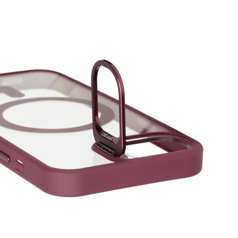 OBAL:ME MagNetix Versa Puzdro pre Apple iPhone 16e/17e Wine Red