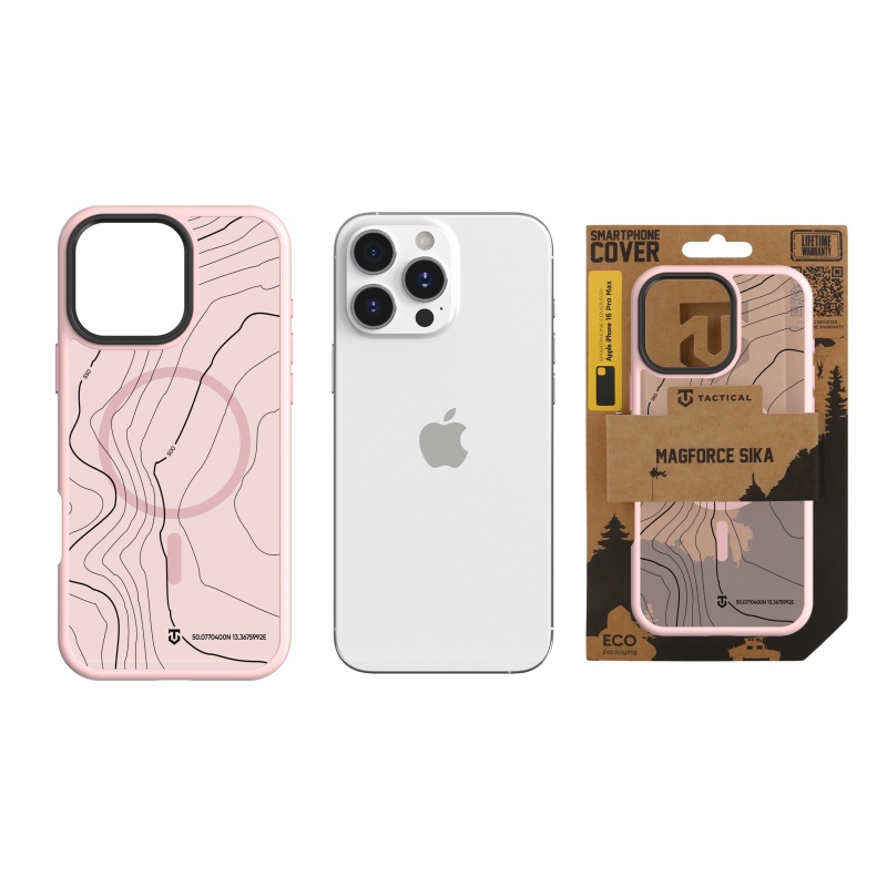Taktický kryt MagForce Hyperstealth Sika pre iPhone 16 Pro Max Pink Panther