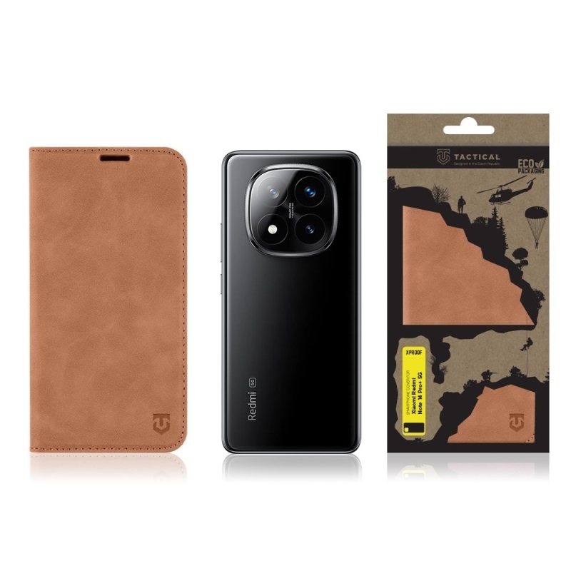 Tactical Xproof pre Xiaomi Redmi Note 14 Pro+ 5G Mud Brown