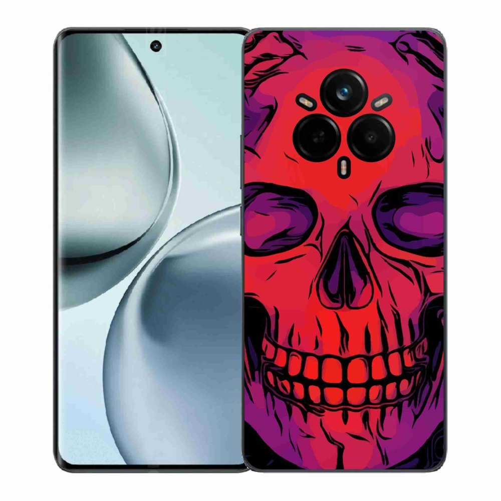 Gélový kryt mmCase na Realme 14 Pro+ 5G - lebka