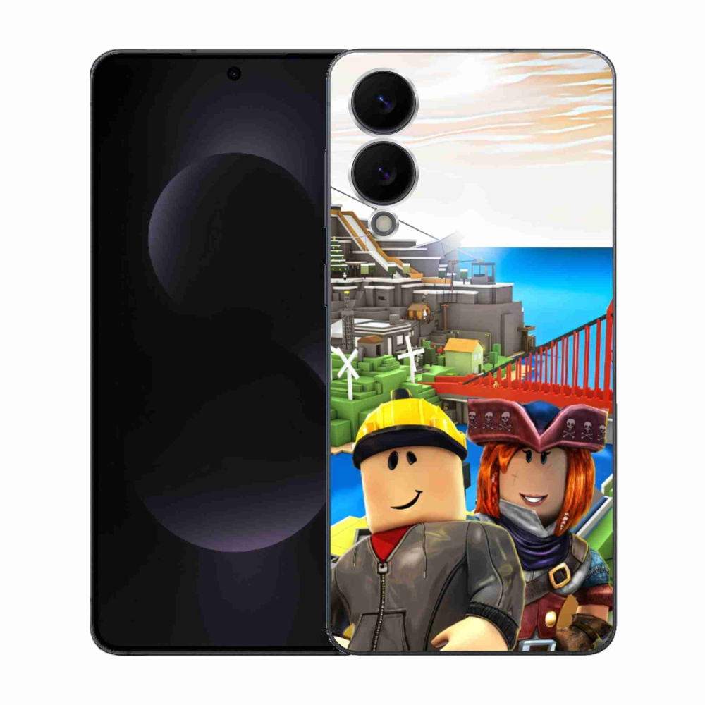 Gélový kryt mmCase na Samsung Galaxy S25 Edge - roblox 1