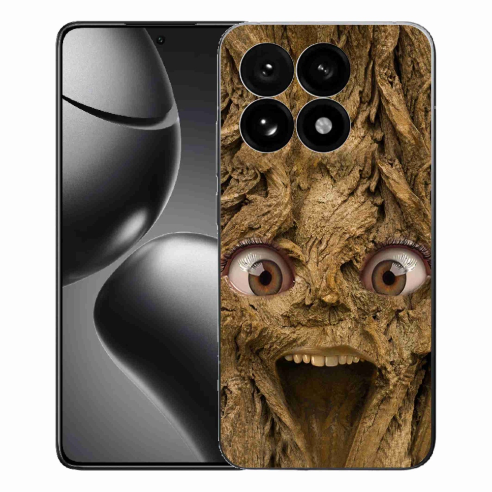 Gélový kryt mmCase na Xiaomi 15T - veselý strom s očami