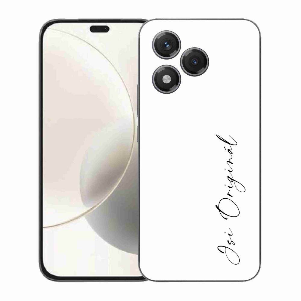 Gélový kryt mmCase na Honor 400 Lite - si originál biele pozadie