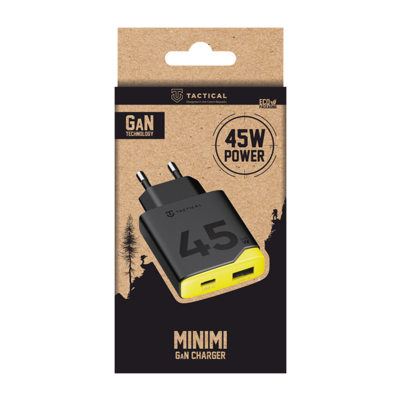 Taktické minimi GaN 45W AC