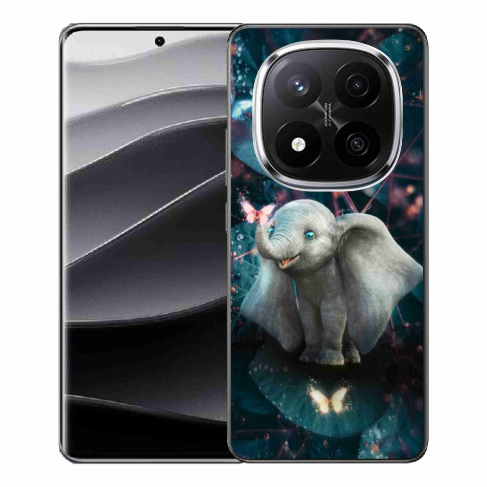 Gélový kryt mmCase na Xiaomi Redmi Note 14 Pro+ 5G - roztomilý slon