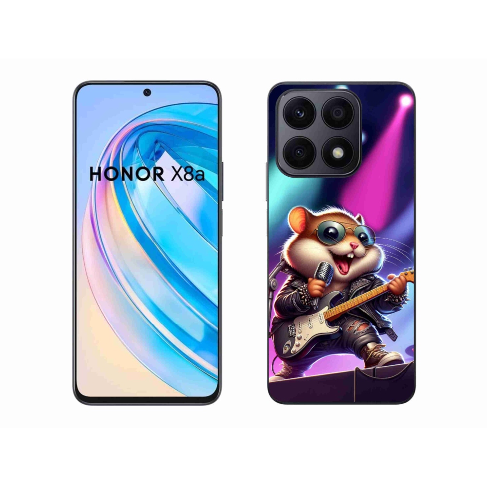 Gélový kryt mmCase na Honor X8a - škrečok rocker
