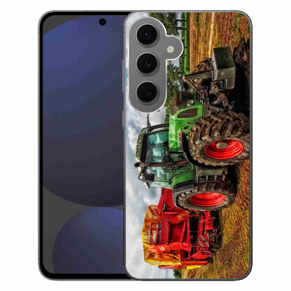 Gélový kryt mmCase na Samsung Galaxy S24 FE - traktor 4