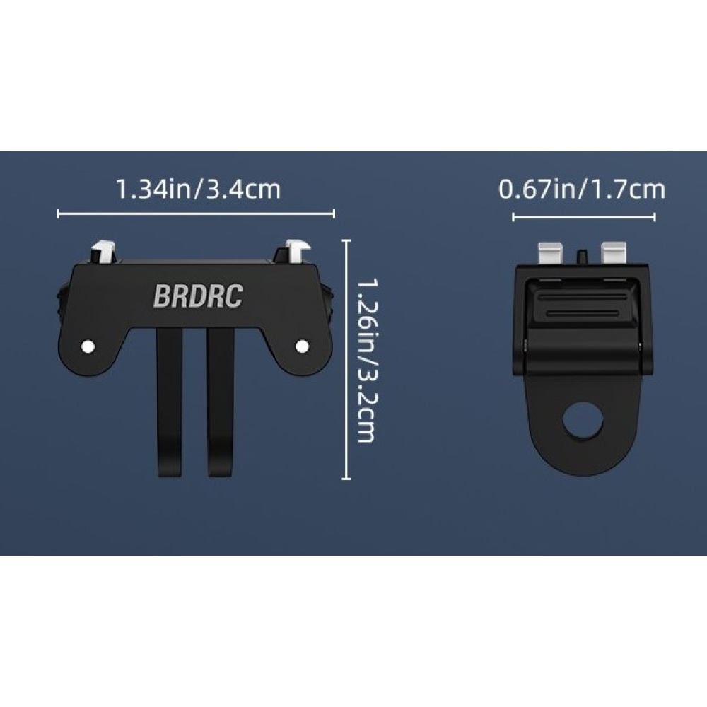 BRDRC magnetický rýchloupínací adaptér pre Insta360 Ace Pro a Ace Pro 2
