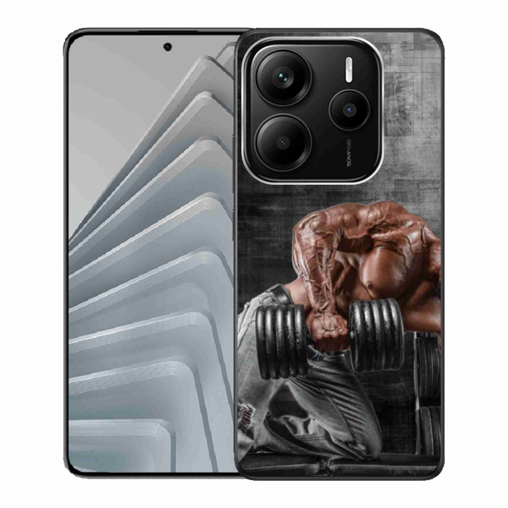 Gélový kryt mmCase na Xiaomi Redmi Note 14 5G - posilovanie 1