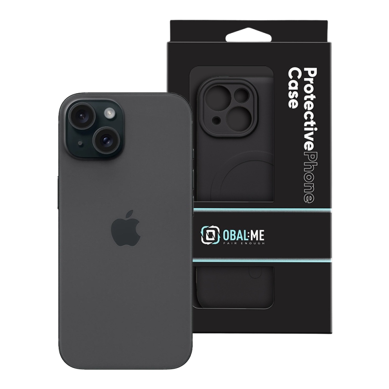 OBAL:ME MagNetix Sculpt Puzdro pre Apple iPhone 15, čierne