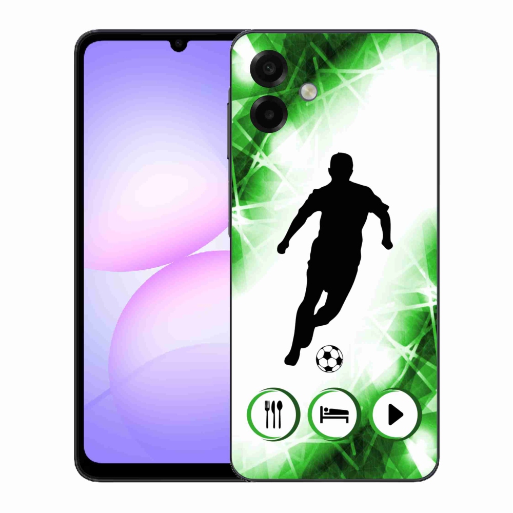 Gélový kryt mmCase na Samsung Galaxy A07 4G - futbalista