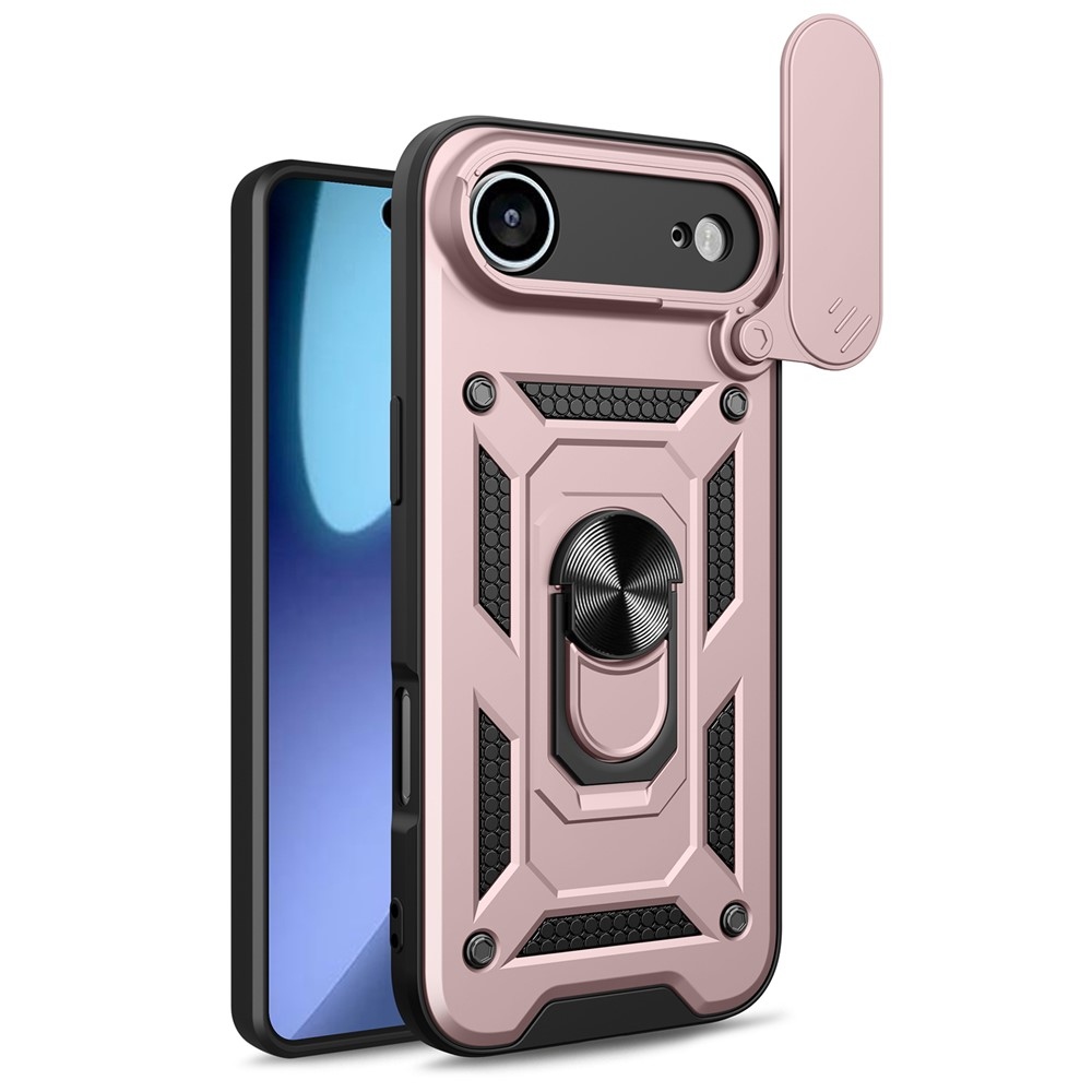Ring odolný kryt na iPhone 17 Air - ružovozlatý