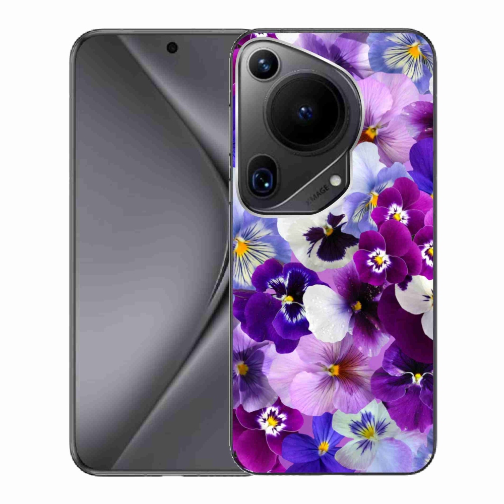 Gélový kryt mmCase na Huawei Pura 70 Ultra - kvety 9