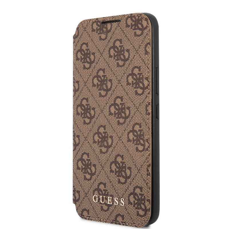 Guess 4G Book Puzdro pre Samsung Galaxy S22 Brown