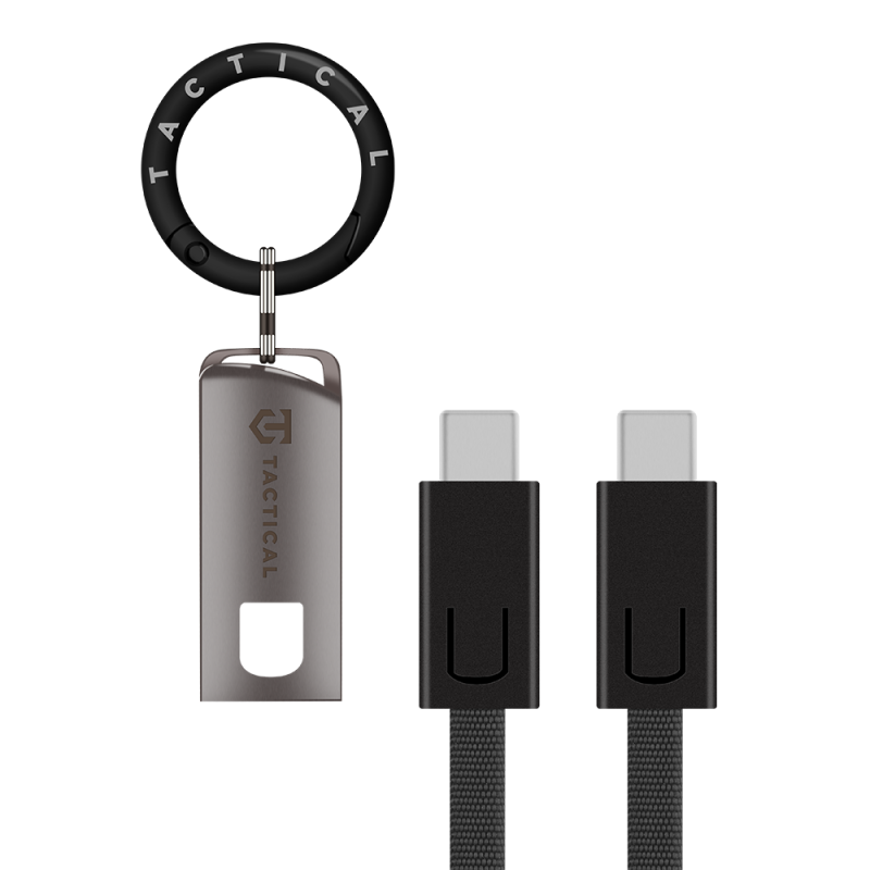 Tactical OODA Loop Cable USB-C/USB-C Black