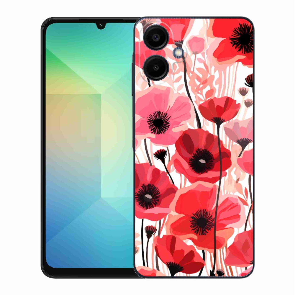 Gélový kryt mmCase na Samsung Galaxy A06 4G - vlčí mak 1