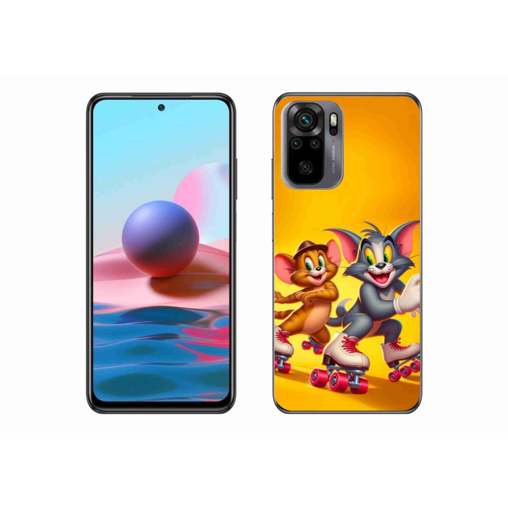 Gélový kryt mmCase na Xiaomi Poco M5s - tom a jerry