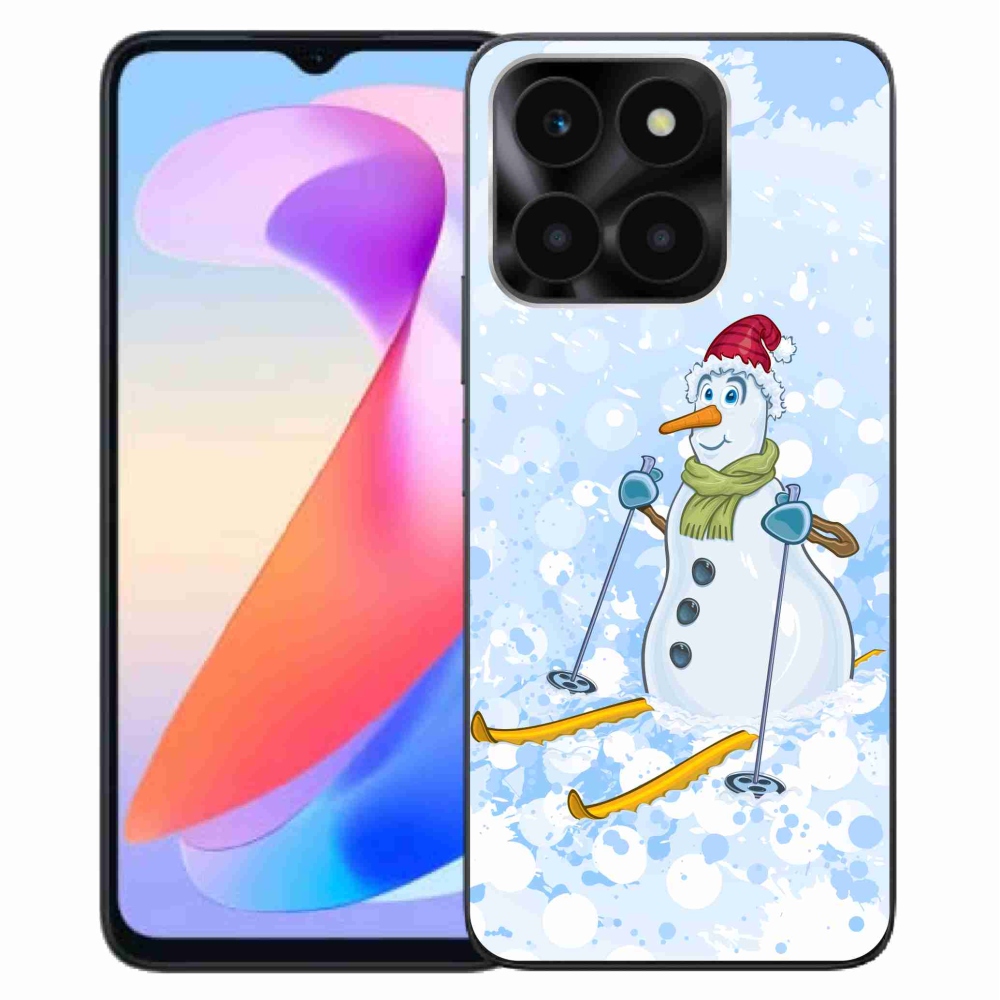 Gélový kryt mmCase na Honor X6a - snehuliak